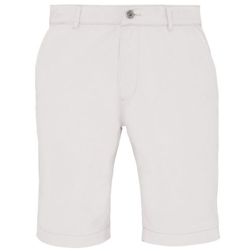 Asquith & Fox Men's Chino Shorts White